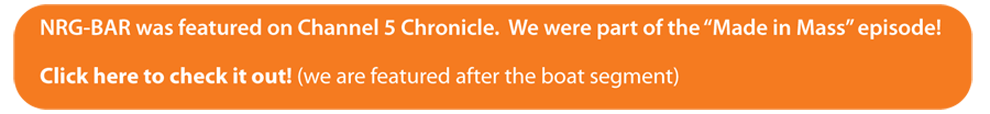 NRG BAR on Chronicle