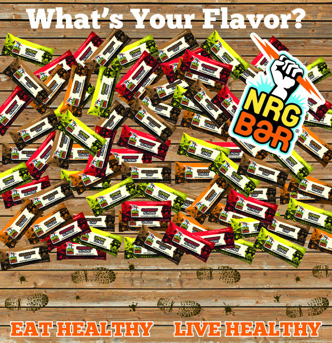 NRG Bar Naturally Really Good Energy Bars Eat Healthy Live Healthy